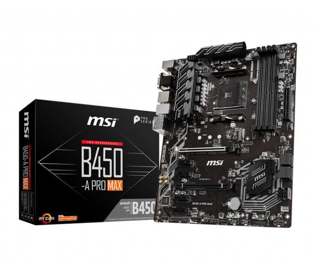 MSI B450-A PRO MAX - 508076 - zdjęcie